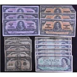 Bank of Canada Lot of 30