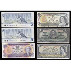 Assorted Bank of Canada Lot