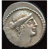 Image 1 : Roman Republic M. Albinus Bruti f, Denarius, c48 BC