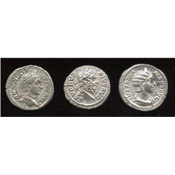 Severan Dynasty - Lot of 3