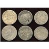 Image 1 : Lot of 6 French 1/12 Ecu,