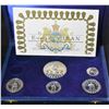 Image 2 : 2500 Years of Iranian Monarchy Silver Coin Set, 1971