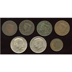 Lot of USA Coins - Lot of 7