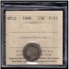 Image 2 : Newfoundland 1888 10 Cent