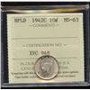 Image 1 : 1942C Newfoundland Ten Cents