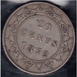 Newfoundland 1872 H 20 Cents