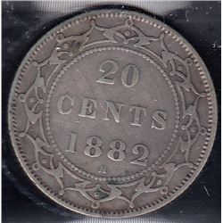 Newfoundland 1882 H 20 Cents