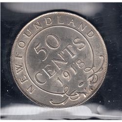 Newfoundland 1918C 50 Cents