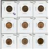 Image 1 : Small Cents Mint State - Lot of 9