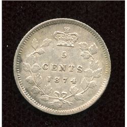 1874H Five Cents