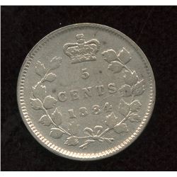 1884 Five Cents