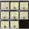 Image 2 : Lot of 17 ICCS Graded Five Cents