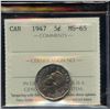 Image 2 : 1947 Five Cents