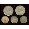 Image 2 : Lot of 5 Five Cents with Key Dates