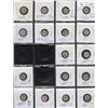 Image 1 : Lot of 57 Five Cents Silvers