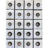 Image 2 : Lot of 57 Five Cents Silvers
