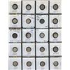 Image 3 : Lot of 57 Five Cents Silvers