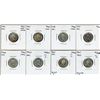 Image 1 : Canada PL Ten Cents - Lot of 7