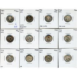 Ten Cents - Lot of 24