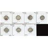 Image 1 : Canada Ten Cents Variety - Lot of 7