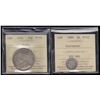 Image 1 : Lot of 2 ICCS Graded Coins