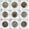 Image 1 : Lot of 9 Fifty Cents