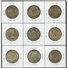 Image 2 : Lot of 9 Fifty Cents with Varieties