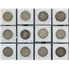 Image 2 : Lot of 12 Fifty Cents