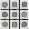 Image 2 : Lot of 9 Fifty Cents