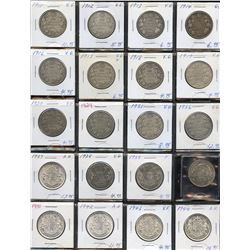 Large Lot of Fifty Cents