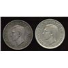 Image 2 : 1938 & 1946 Silver Dollar Pair