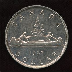 1947 Silver Dollar