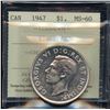 Image 2 : 1947 Silver Dollar