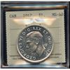 Image 2 : 1947 Silver Dollar