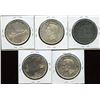 Image 2 : Lot of 5 Silver Dollars