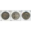 Image 1 : 1952 & 1953 Silver Dollars - Lot of 3