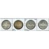 Image 2 : Lot of 4 Silver Dollars