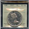 Image 1 : 1957 Silver Dollar