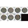 Image 1 : Lot of 7 Nickel Dollar Varieties