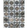 Image 2 : Lot of 20 Silver & Nickel Dollars