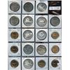 Image 1 : Lot of 19 Silver & Nickel Dollars