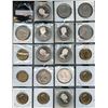 Image 2 : Lot of 19 Silver & Nickel Dollars