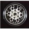 Image 1 : 2008 Crystal Snowflake $20 Silver Coin