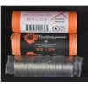 Image 2 : Lot of Canada 25-cent Original Rolls - 2004 Poppy, 2006 Pink Ribbon, and 2008 Poppy. 3 Rolls.
