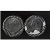Image 2 : Pair of 1982 Canada Constitution Dollar Original Roll of 20pcs/each. 2 Rolls