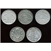 Image 2 : Lot of Five Banfield Medals.
