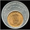 Image 2 : 1901 Buffalo Pan Am Exposition Encased 1901 Penny.