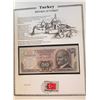 Image 8 : World Currency Collection in binder with 6 notes.
