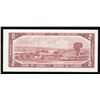 Image 2 : Bank of Canada $2, 1954 Interesting Serial Number