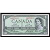Image 1 : Bank of Canada $1, 1954 Devil's Face